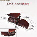 support vases objets decoratifs bois marron texture naturelle artisanale traditionnelle echangetable deco