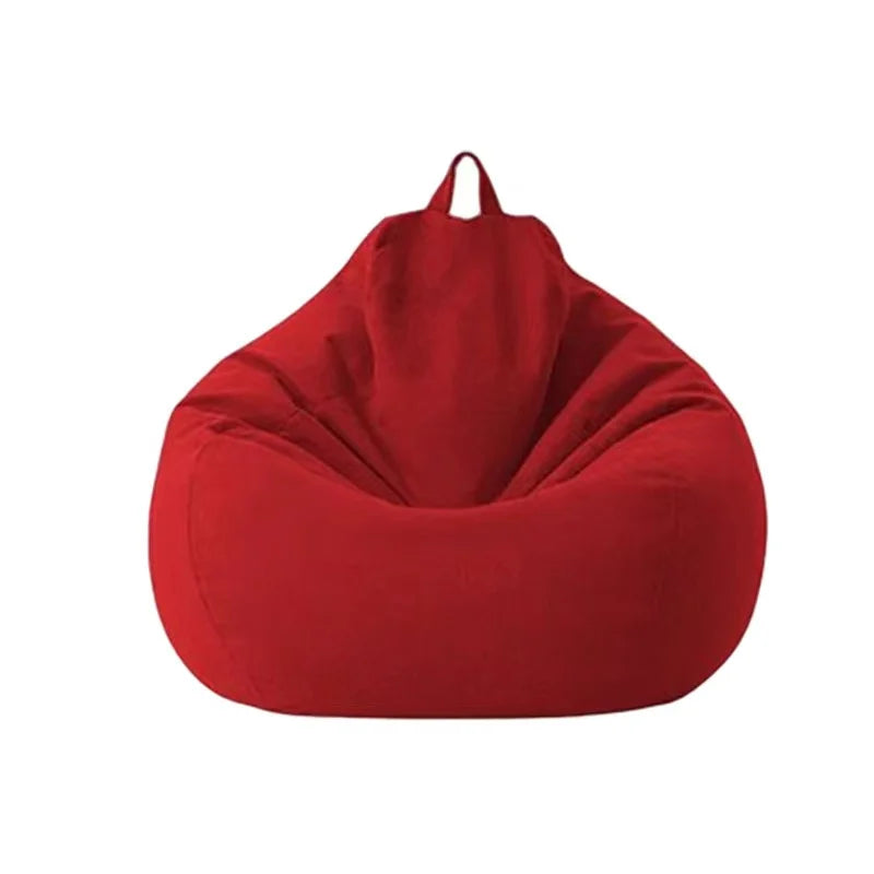 coussin sol moderne confortable bleu marine gris rouge uni lavable machine poignée fermeture glissière