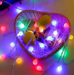 guirlande lumineuse solaire blanc chaud boules abeilles fleurs moderne translucideextérieur noël