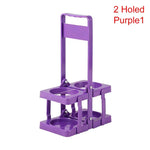 porte verres pliables multifonctions modernes compartiments verres noir rouge vert bleu rose jaune violet