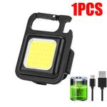 lampe multifonctionnelle rechargeable led modes gris métallique robuste type banque alimentation