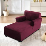 coussin chaise longue velours beige moderne adhésif salon fauteuil canapé sectionnel futon lavable automne