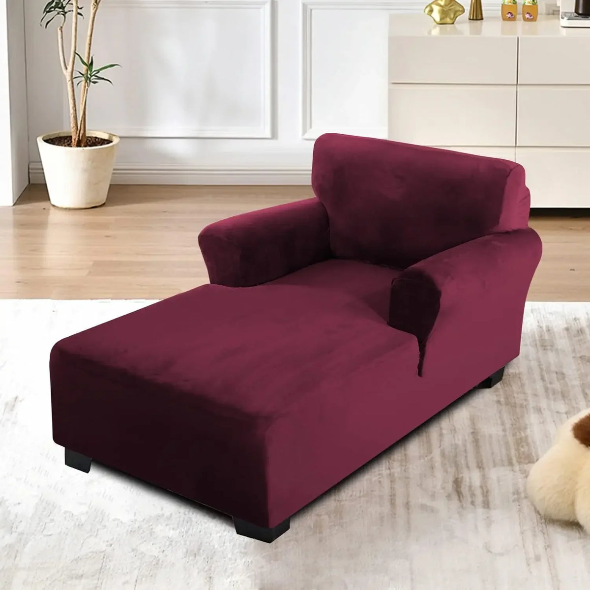 coussin chaise longue velours beige moderne adhésif salon fauteuil canapé sectionnel futon lavable automne