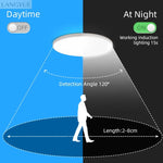 lampe détecteur mouvement blanc moderne 20w 30w 40w 15lumieres led
