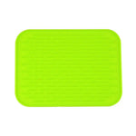 protège plat silicone moderne turquois jaune violet rose vert bleu noir texturé utilitaire cuisine