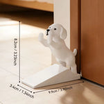 stoppeur porte chien blanc noir rose adhésif moderne protection mur sol
