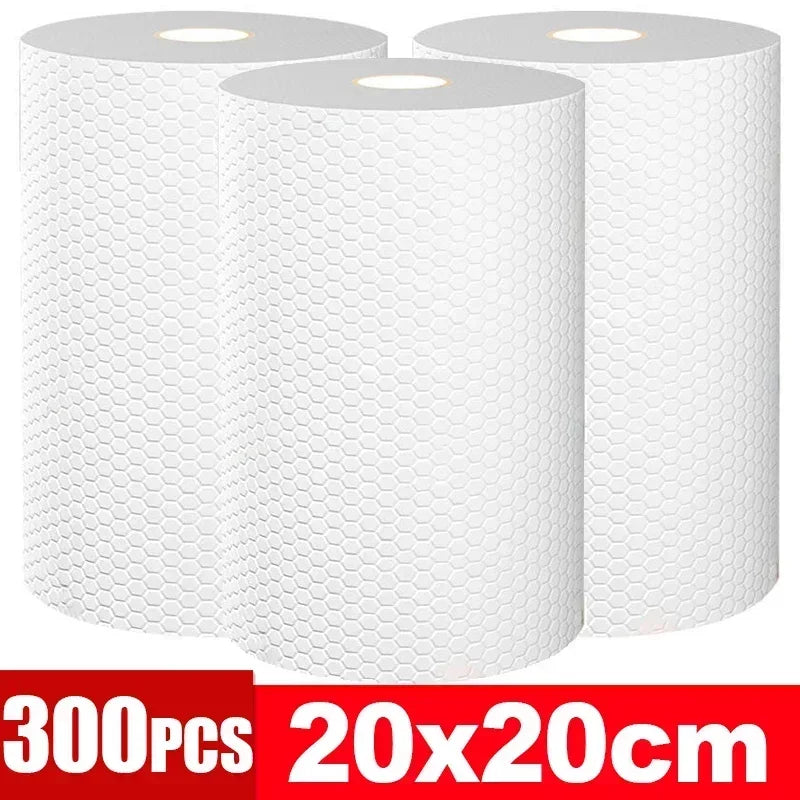 essuie tout jetables non tissés blancs modernes nettoyage domestique respectueux l'environnement
