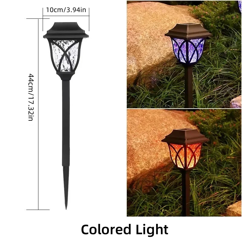 lumière solaire pelouse led moderne noire motifs géométriques extérieure étanche ip65 abspicket
