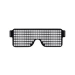 lunettes led rouges bleues vertes modernes technologiques occasion fête anniversaire mariage noël