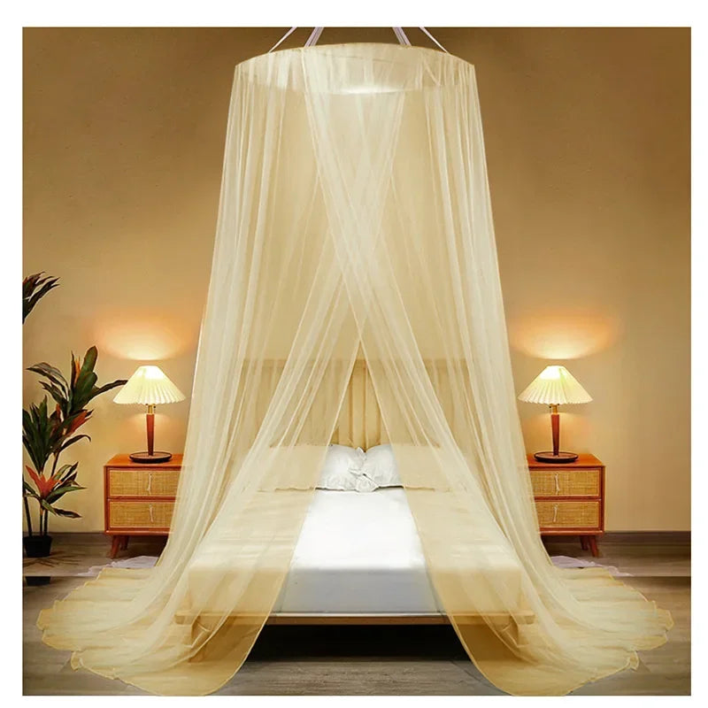 filet lit blanc transparent moderne élégant traité insecticide pliable usage maison extérieur campement voyage