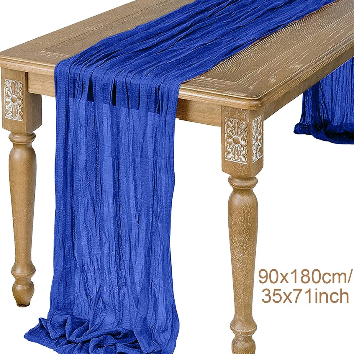 table cheminement plissé beige rustique opacité table manger decor anniversaire mariage lin