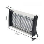 piège insectes anti moustiques uv lumière moderne noir violet grille autonomie chambreintérieur
