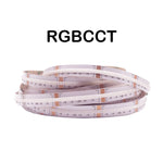 ruban led rgbw cct adhésif 840led/m 2700k 6500k moderne blanc bleu rouge vert