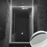 projecteur led encastrable mural 360 degres lumiere couleur moderne