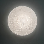 Décoration intérieure avec plafonnier lunaire LED