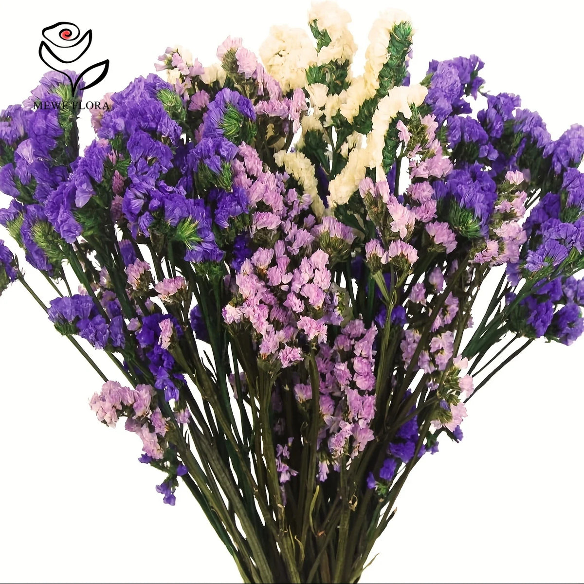bouquet fleurs séchées violet blanc rose décoration intérieure anniversaire mariage moderne minimaliste