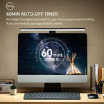 lampe led noir moderne 33cm 50cm usb continu réglable clip chargeur