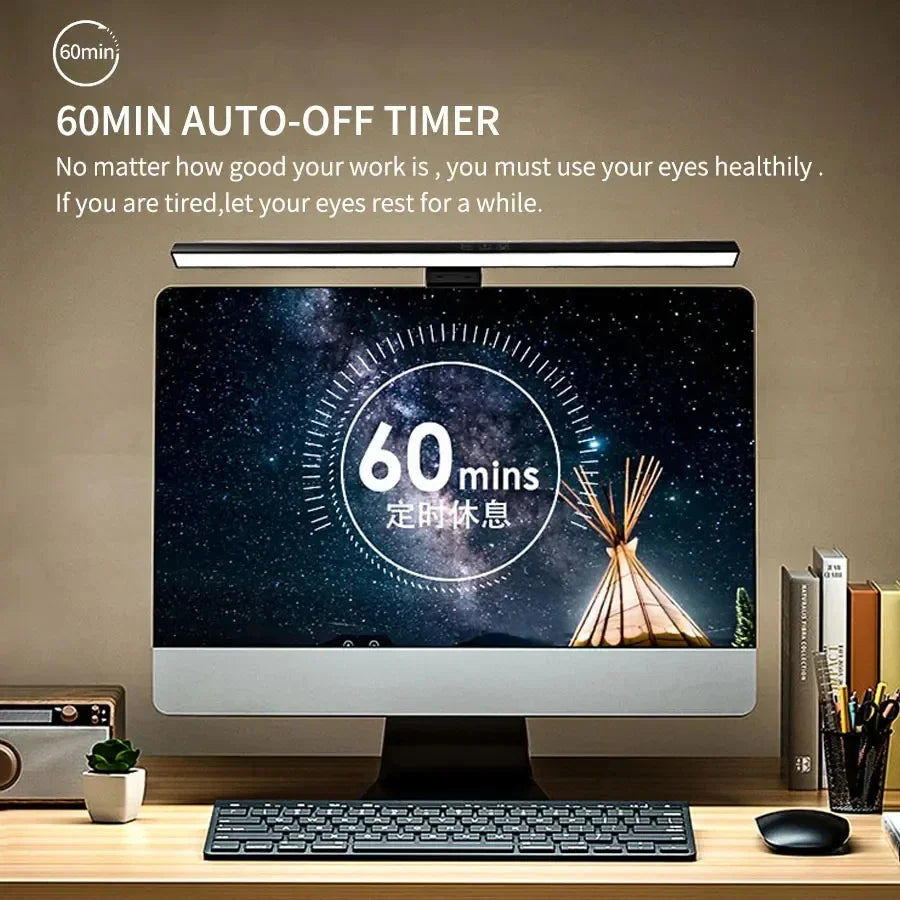 lampe led noir moderne 33cm 50cm usb continu réglable clip chargeur