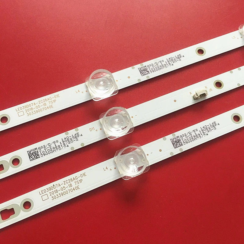 bande led blanc connecteur moderne télévision remplacement rétroéclairage haute luminosité fixe