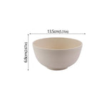 assiettes soupe modernes respectueuses l'environnement rose beige vert bleu opaques texture fine