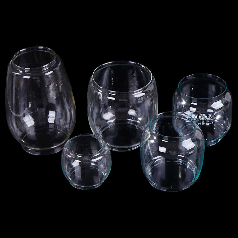 bougeoir transparent classique abat jour rond lisse éclairage intérieur accessoire opalescent vintage