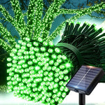 guirlande lumineuse solaire extérieur blanc chaud led jardin terrasse décoration cour mariage étanche piquet