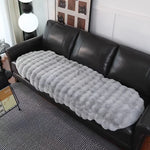 tapis blanc moderne peluche douce imitation fourrure salon chambre décoration maison