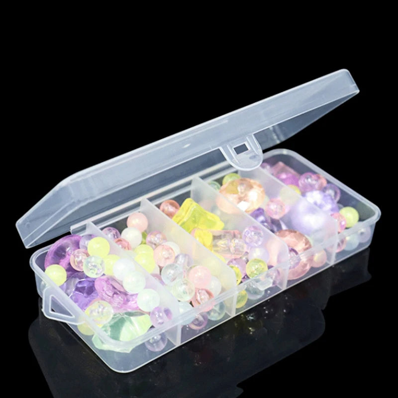 boîte bijoux transparente coffret pratique poignée cellules rangement dimensions comparaison française