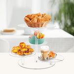 support gâteaux transparent moderne plateaux cupcakes tartes desserts anniversaire fête mariage