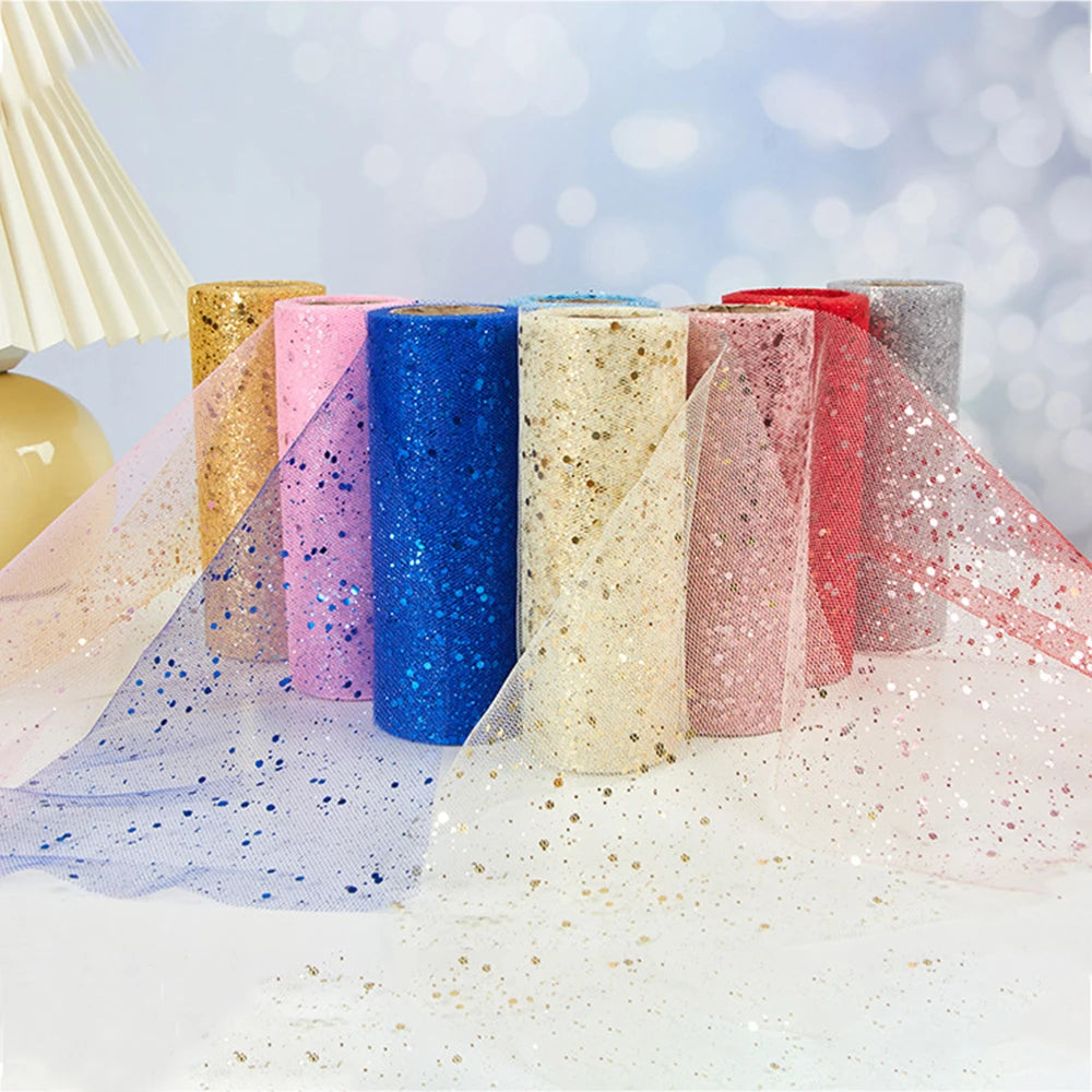 rubans pailletés noirs bleus grisés rouges dorés beiges roses verts brilants opaques decoratifs tulle