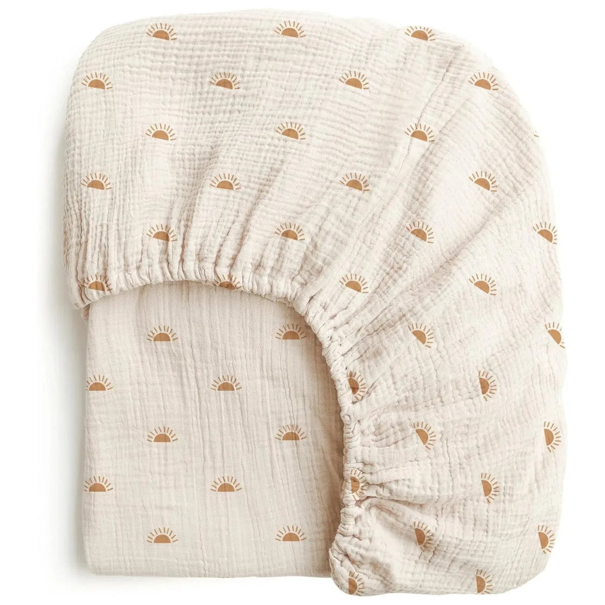 drap housse lit bébé coton polyester 130x70cm uni beige clair moderne ans