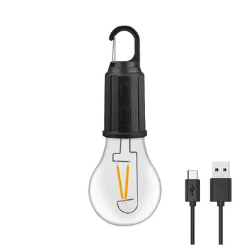 lampe solaire portable rechargeable usb noir bleu transparent moderne