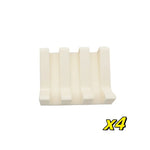 support savon silicone gris rose moderne facile nettoyer blanc beige