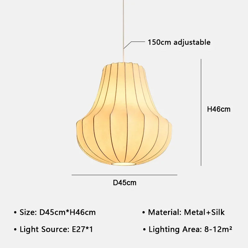suspension lumineuse moderne blanc beige rayures verticales câble suspendu 4200K 3000K 6500K