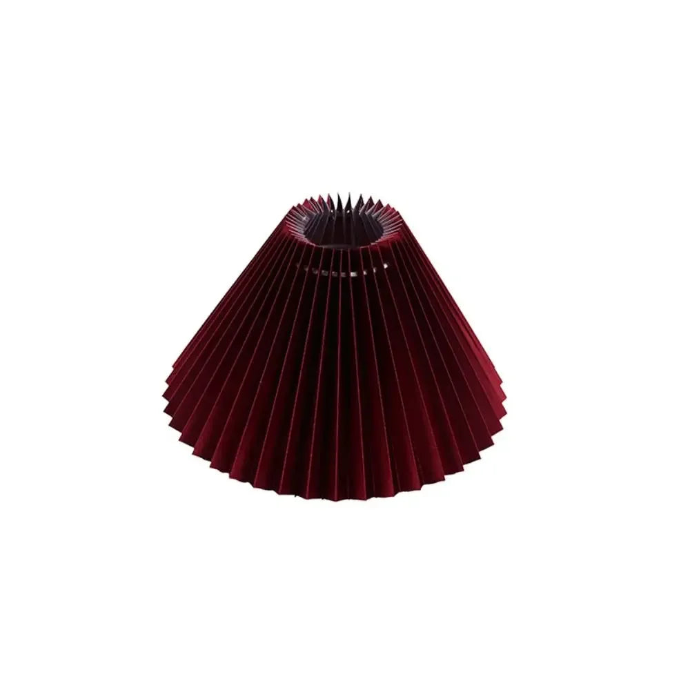abat jour plissé moderne couleur beige vert rose bleu noir blanc orange rouge anneaux