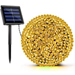 guirlande lumineuse solaire multicolore individuelles moderne extérieure ip65 spikes led assemblage