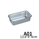moules pain aluminium argenté modernes antiadhésifs diverses tailles cuisine pâtisserie boulangerie gadgets