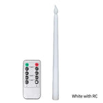 bougies led sans flamme télécommande blanc rouge vert marron beige moderne minimaliste