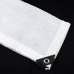 Détail de la matière HDPE et des œillets en alliage d'aluminium