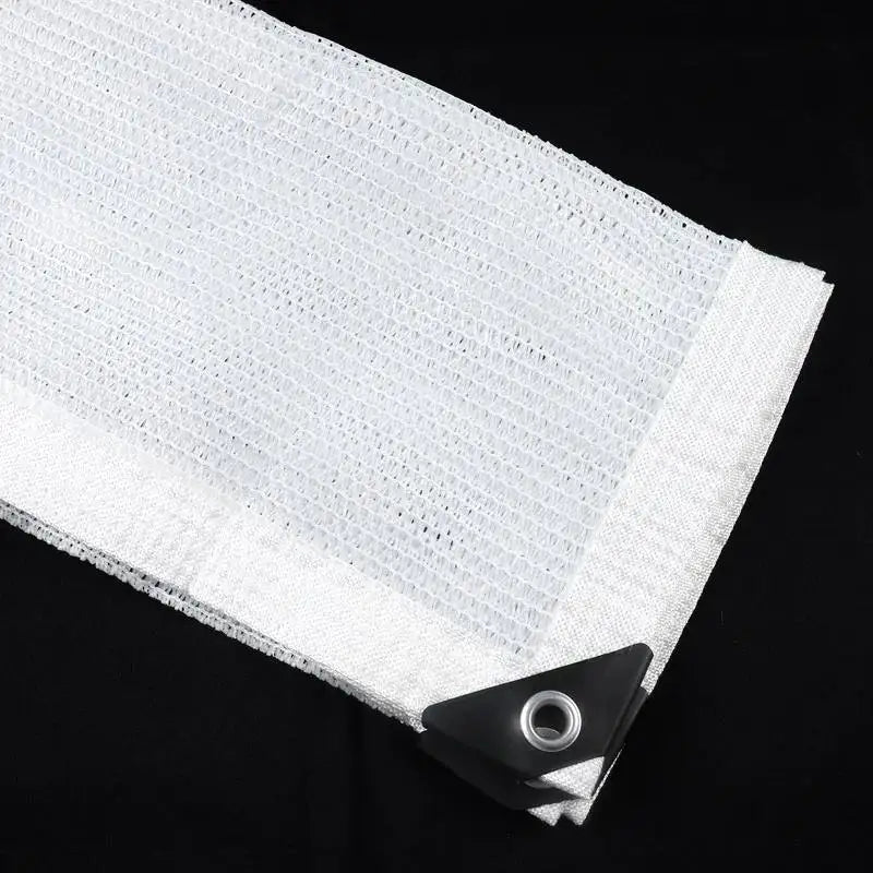 Détail de la matière HDPE et des œillets en alliage d'aluminium