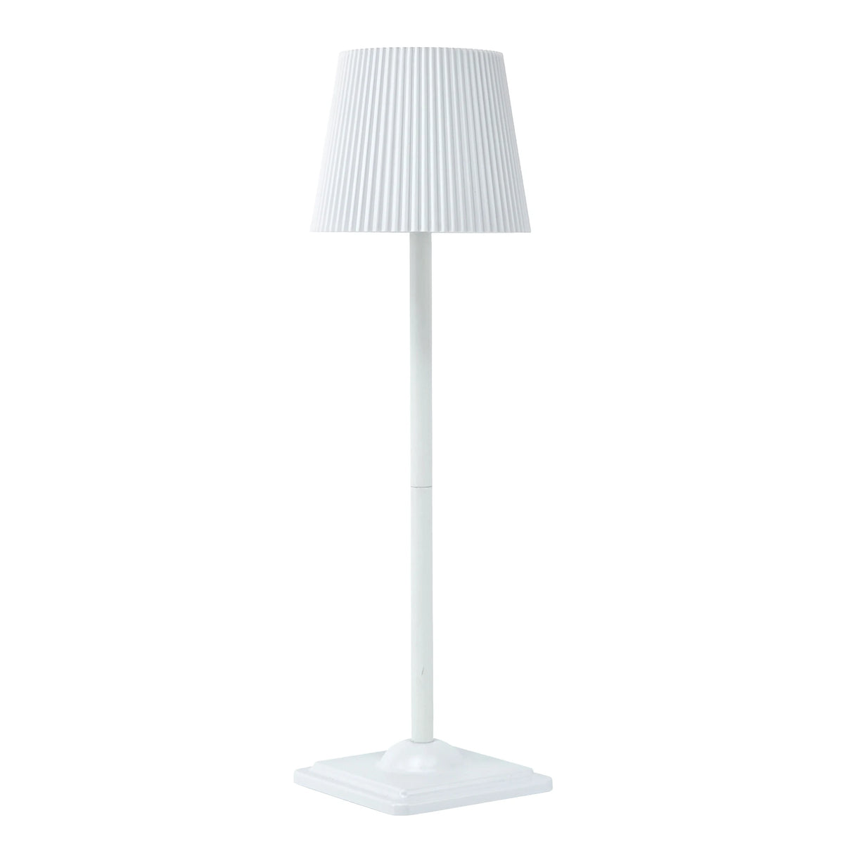 lampe table vert foncé plissée moderne rechargeable led 5v batterie lithium cem rohs
