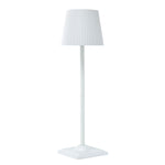 lampe table vert foncé plissée moderne rechargeable led 5v batterie lithium cem rohs