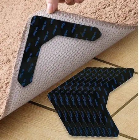 adhésifs anti dérapants réutilisables lavables tapis sol yoga respectueux environnement différents matériaux
