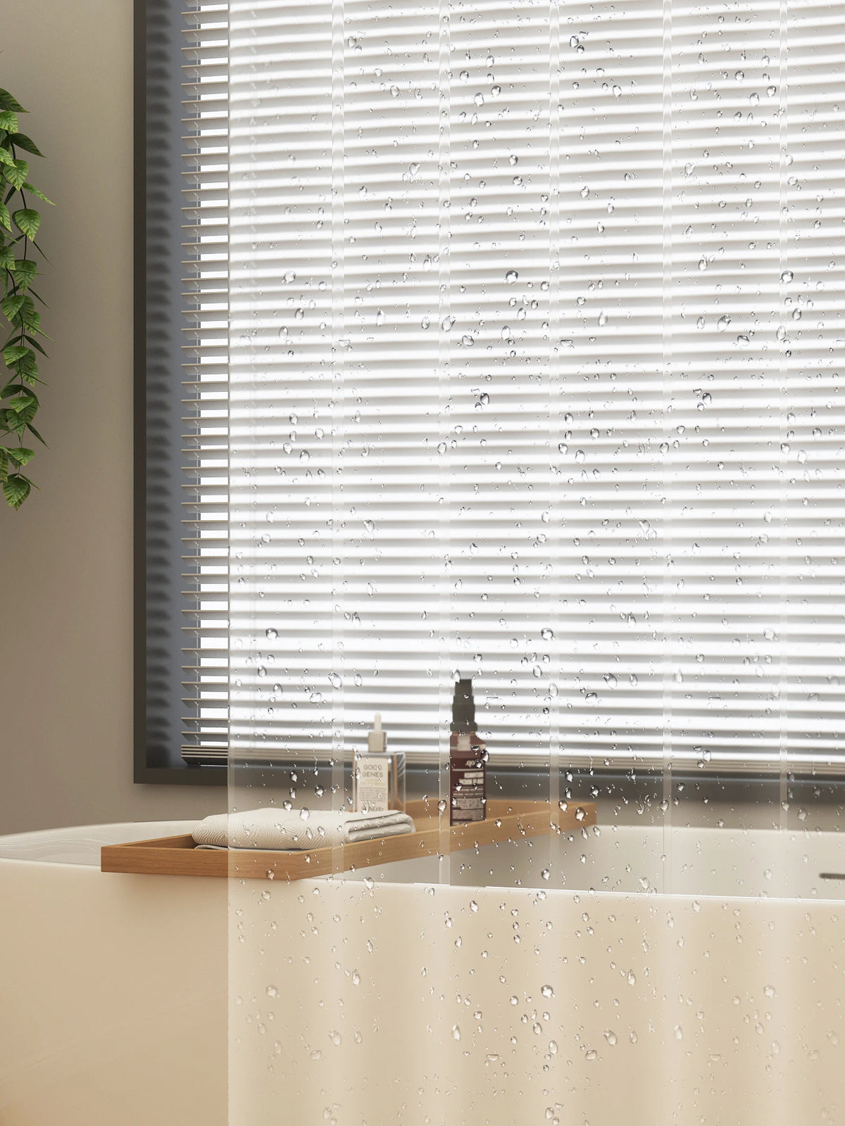 rideau douche transparent moderne anneaux métalliques respectueux environnement eva 120x180cm 150x200cm