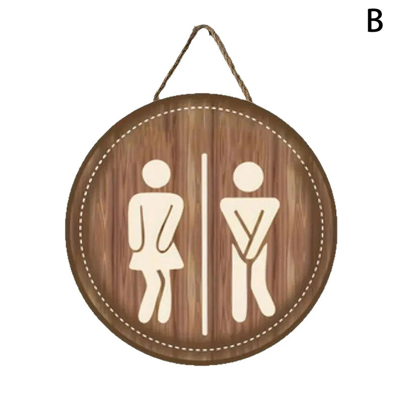 panneau décoratif porte rustique silhouette homme femme texture bois minimaliste corde feuilles artificielles