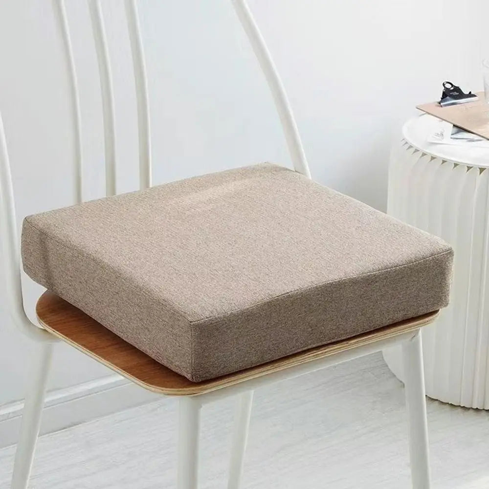 coussin carré moderne 40x40cm bleu clair rouge beige éponge haute densité tissu fixé