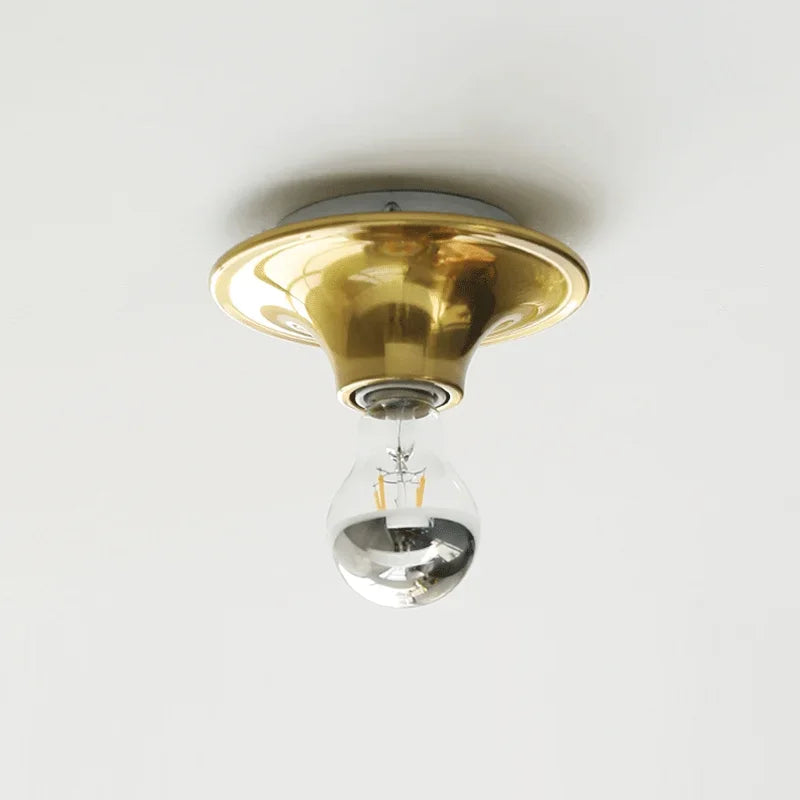 lampe murale moderne jaune rouge dorée minimaliste filament apparent fixée muralisée