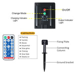 guirlande lumineuse solaire fil cuivre led dorée moderne décoration extérieure jardin festives télécommande