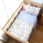 Drap et taie d'oreiller assortis pour literie enfant