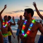 guirlande lumineuse multicolore fleurs artificielles led festive intérieur anniversaire mariage carnaval